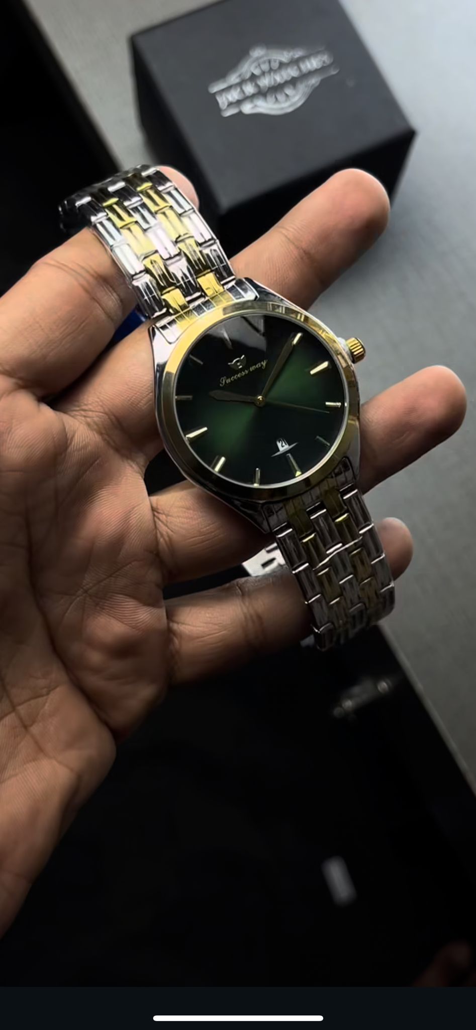 Prestige Gold Dual-Tone Stainless Steel Watch.