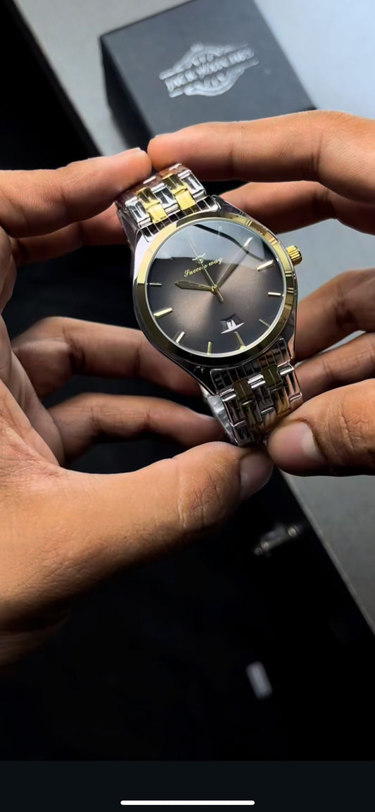 Prestige Gold Dual-Tone Stainless Steel Watch.