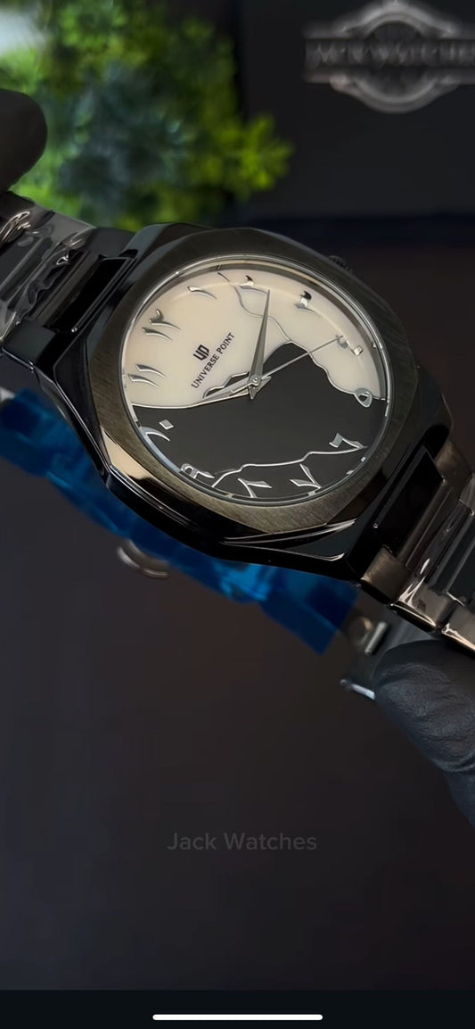 Universe Point Yin–Yang Arabic Numeral Watch.
